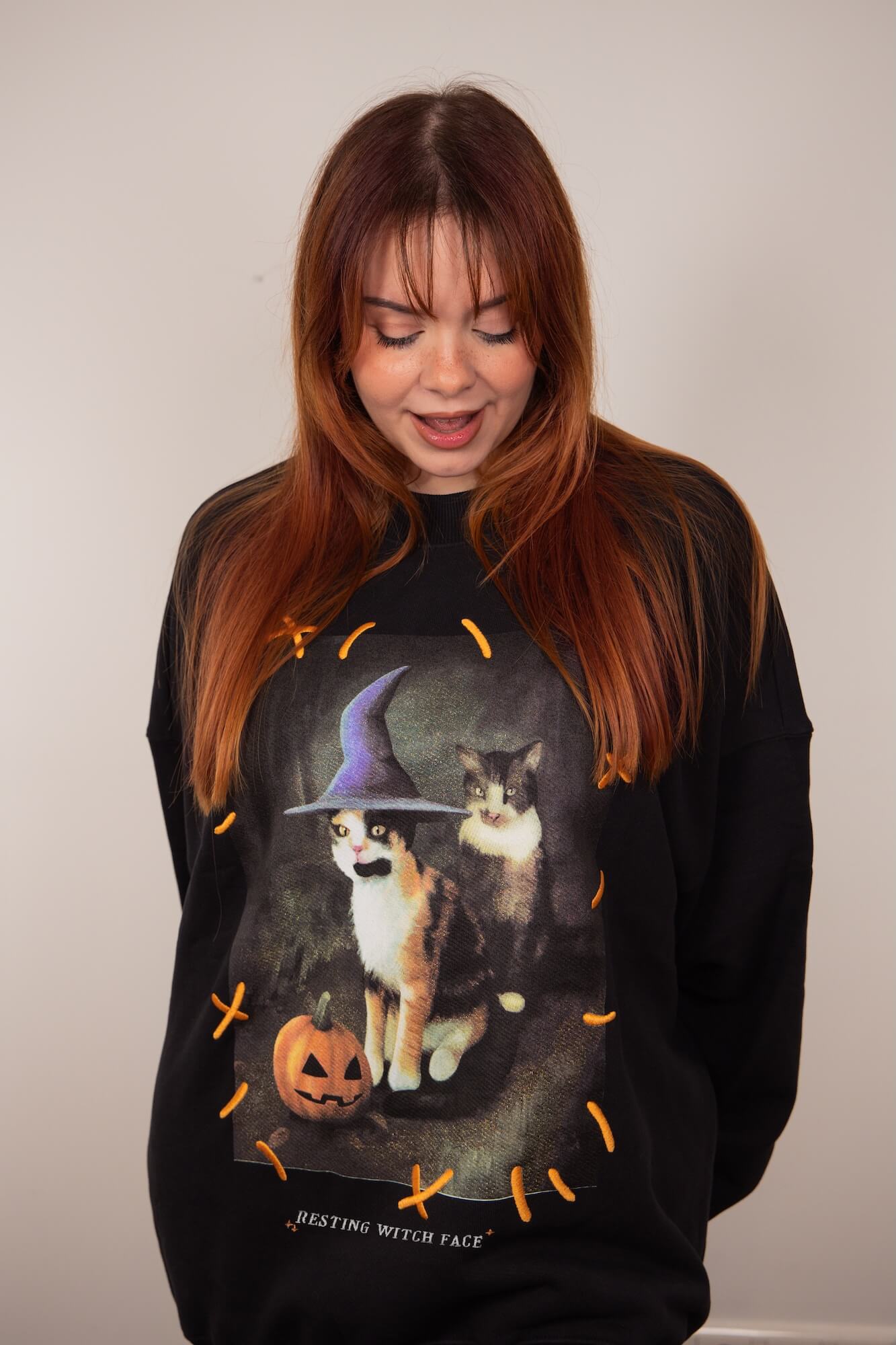 Resting Witch Face Crewneck
