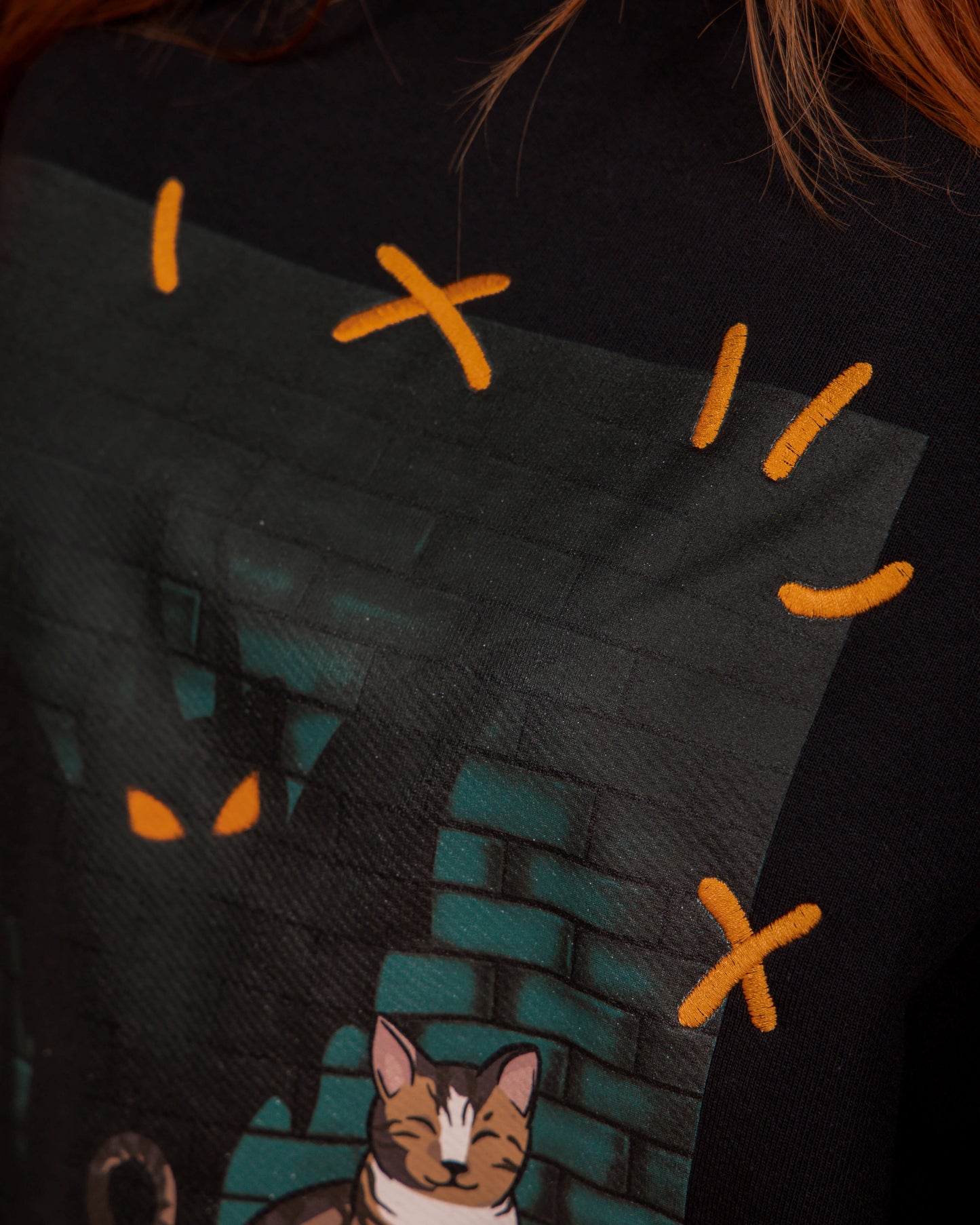 Devil Cat Crewneck