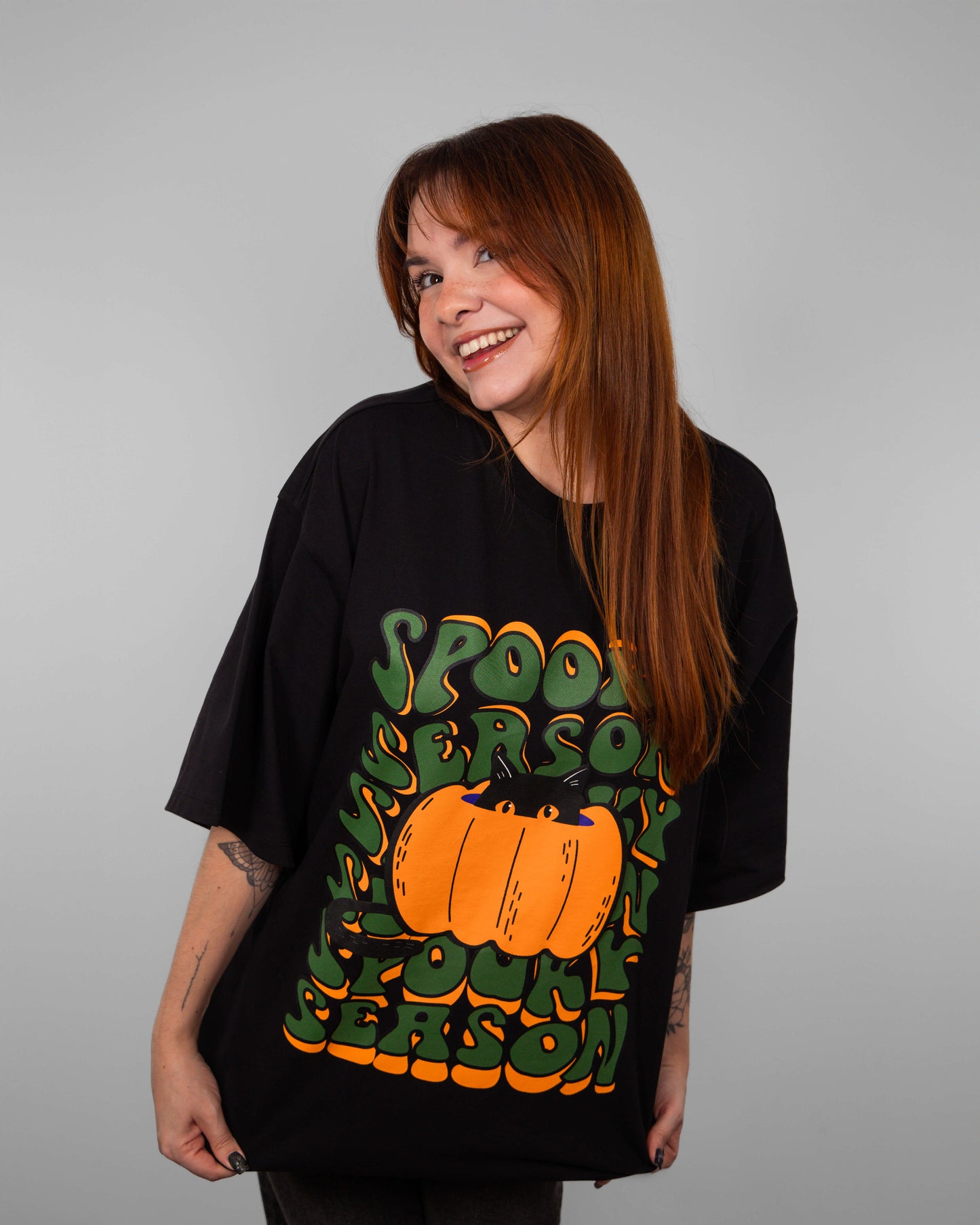 Pumpkin Cat T-Shirt