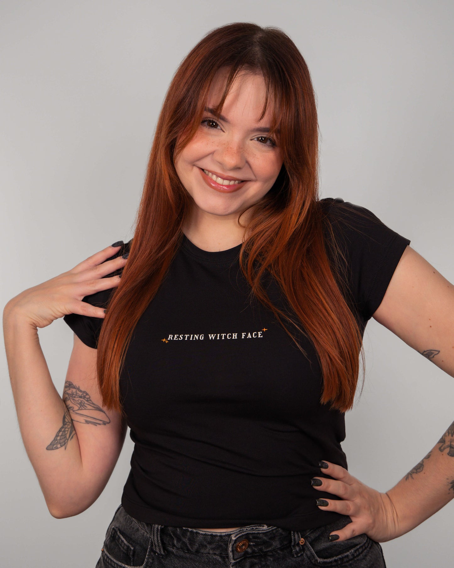 Resting Witch Face Baby Tee