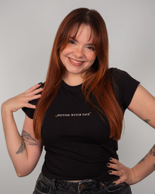 Resting Witch Face Baby Tee