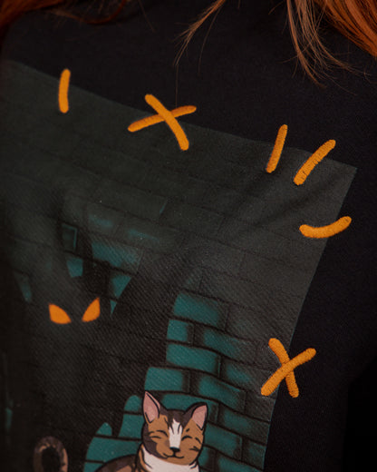 Devil Cat Crewneck